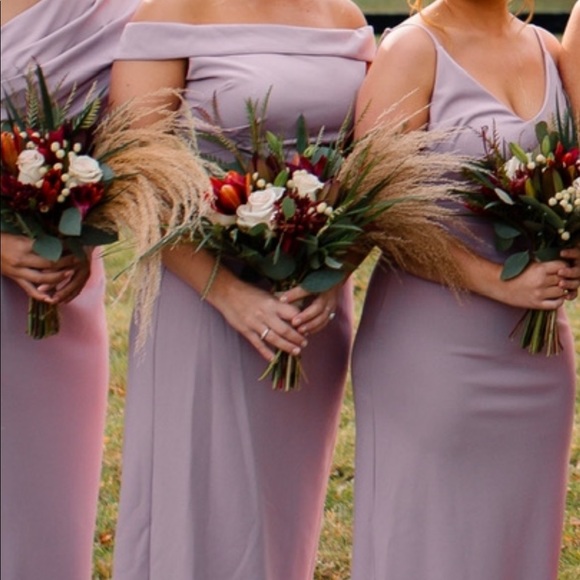 david’s bridal. light purple (see picture), size 8 - Picture 3 of 3